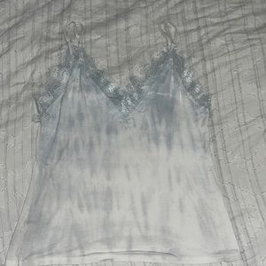 tank top with lace detailing
